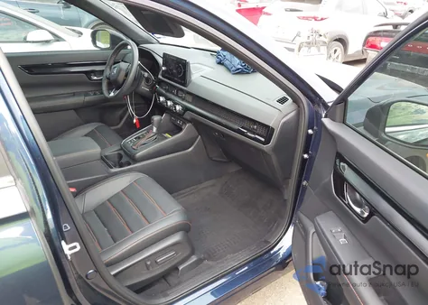 2025 Honda Cr-V Hybrid Sport Touring z USA, uszkodzony, nr VIN 7FARS6H98SE005768